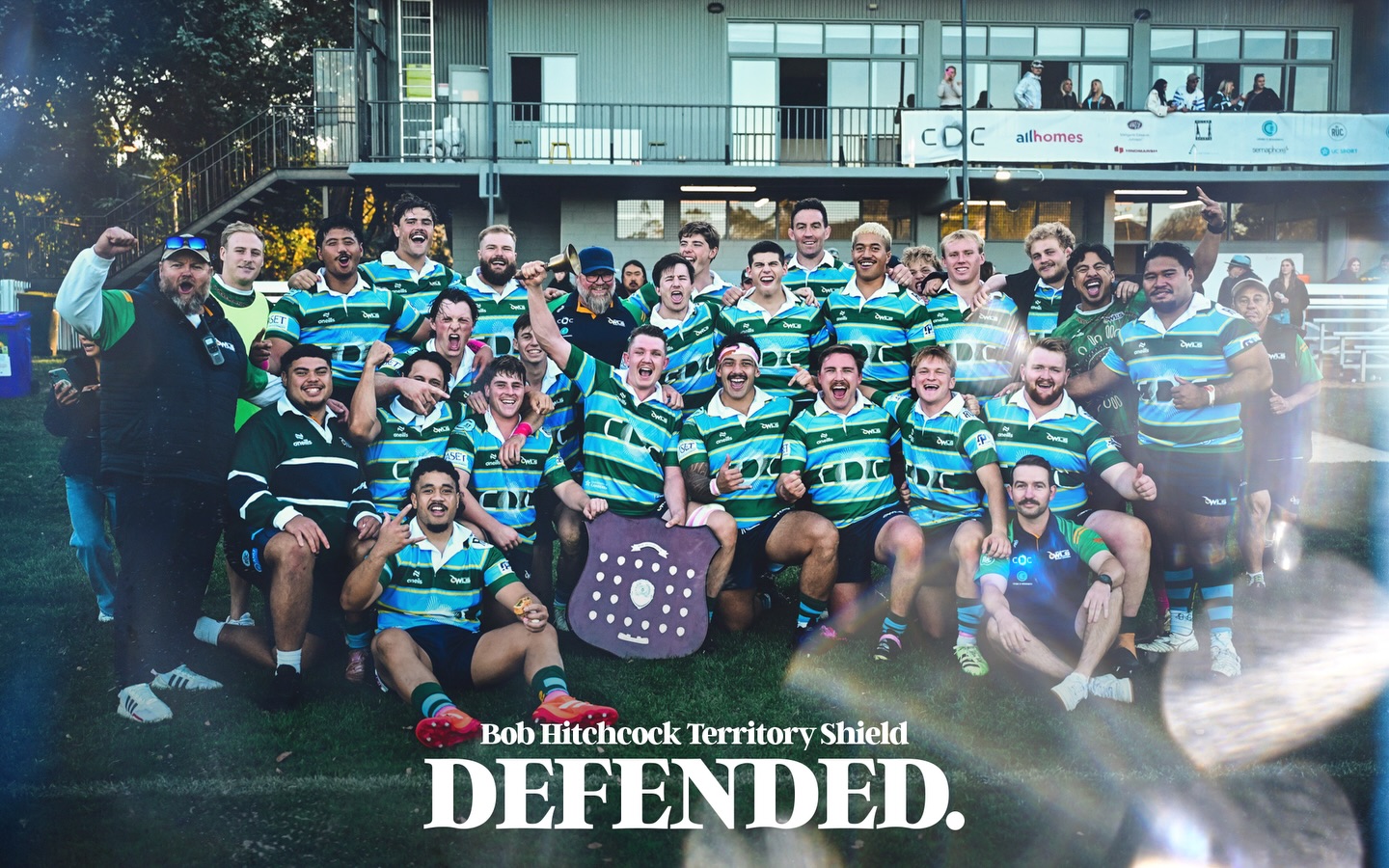 Bob Hitchcock Territory Shield DEFENDED